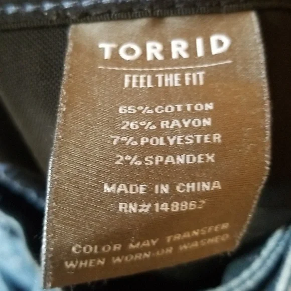 💥Torrid Bombshell Skinny Jeans 20R - Picture 7 of 8